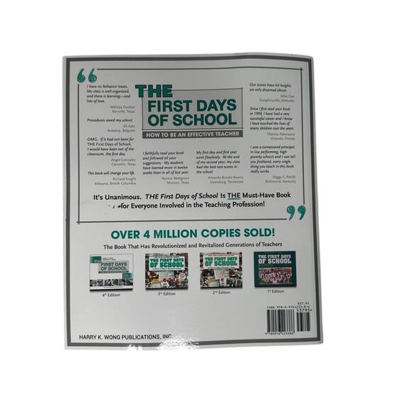 The First Days of School How to Be an Effective Teacher Book & DVD 5th Edition - Picture 4 of 4
